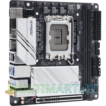 Материнская плата ASRock H670M-ITX/AX картинка 3